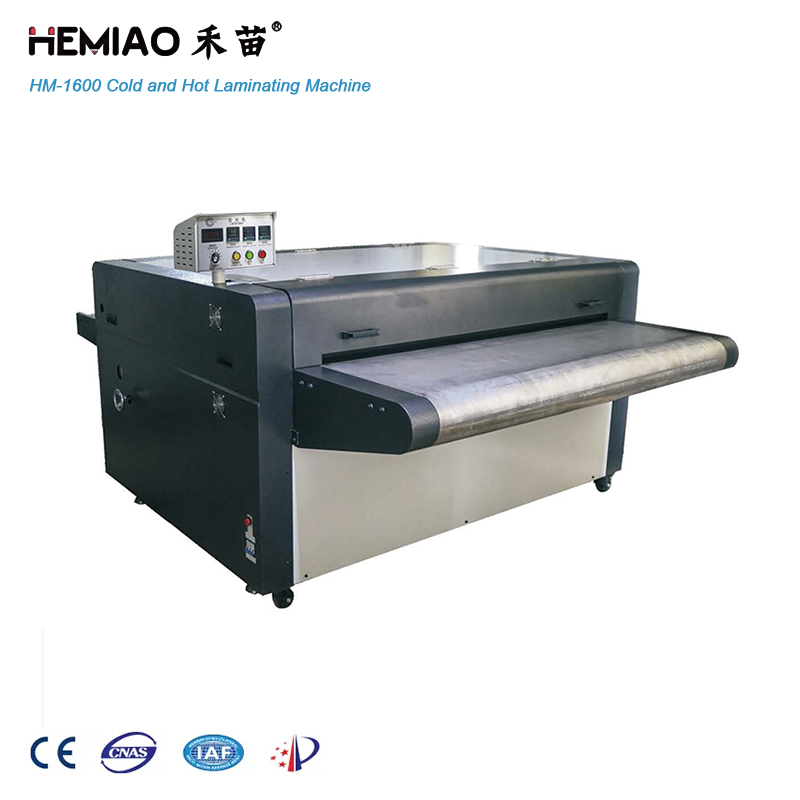 China HM-1600 Cold and Hot Laminating Machine Factory and